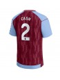 Aston Villa Matty Cash #2 Domácí Dres 2023-24 Krátký Rukáv